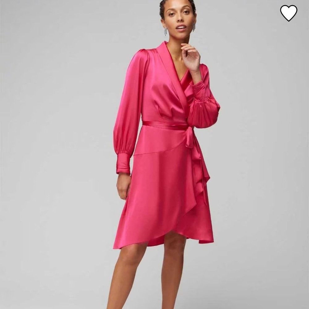 White House Black Market Fuchsia Dress